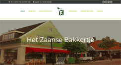 Desktop Screenshot of hetzaansebakkertje.com